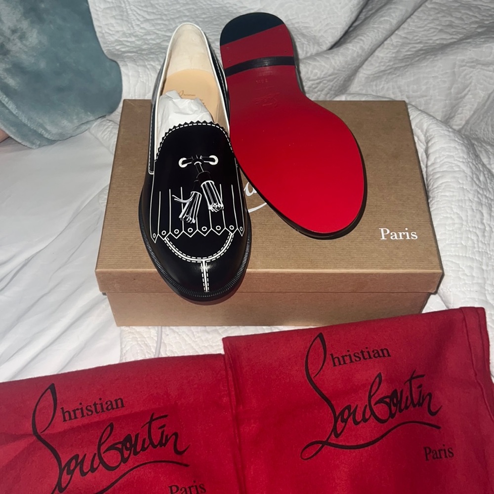 Christian louboutin loafers for sale brand new